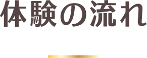 体験の流れ